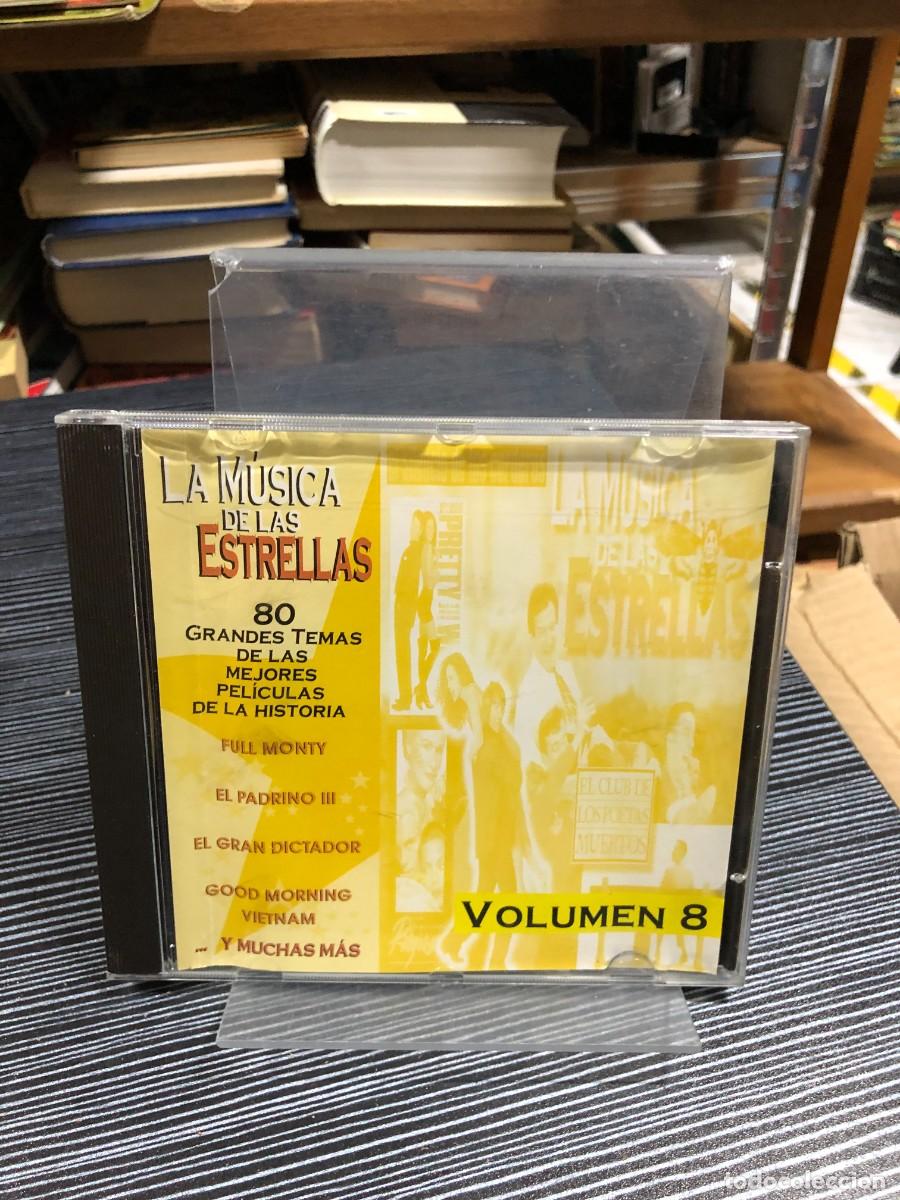 CDs de m&uacute;sica: La M&uacute;sica de las Estrellas (Volumen 8) Varios Artistas (BSO de Pel&iacute;culas)