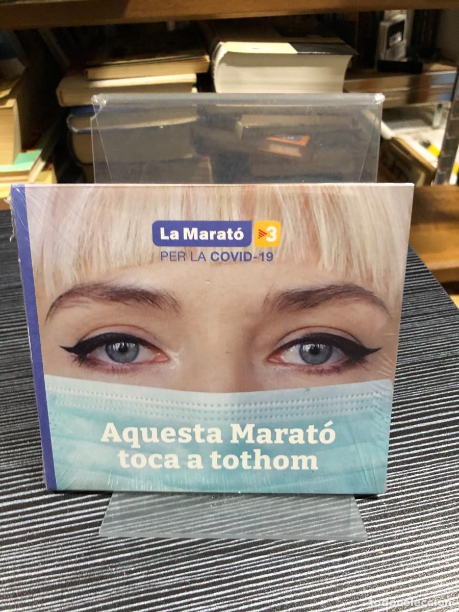 CDs de m&uacute;sica: La Marat&oacute; per la COVID-19: Aquesta Marat&oacute; toca a tothom (2020) Varios Artistas (Disc de La Marat&oacute; de
