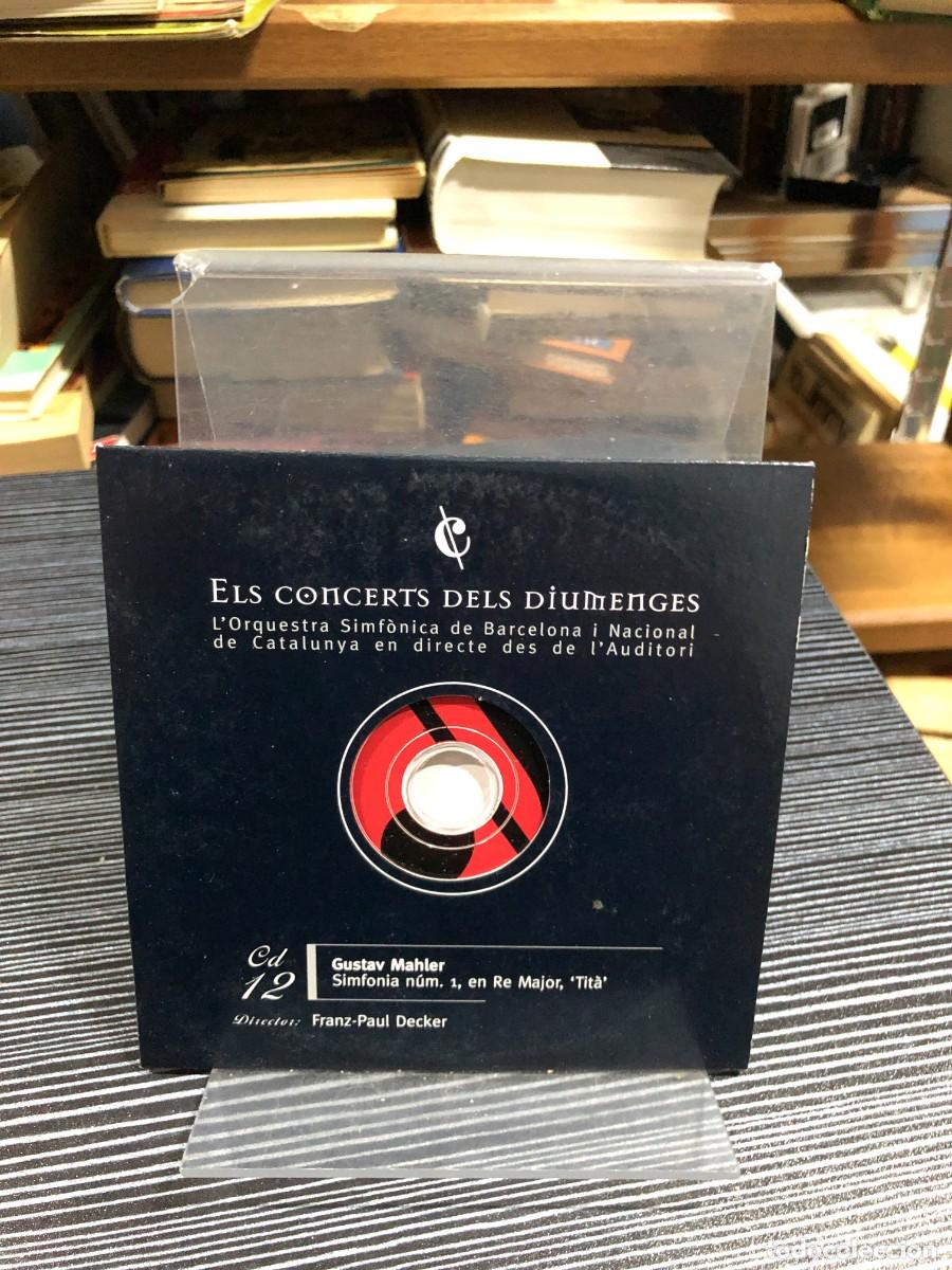 CDs de m&uacute;sica: Els concerts dels diumenges (CD 12): Simfonia n&uacute;m. 1 'Tit&agrave;' Gustav Mahler / OBC (Dir. Franz-Paul De