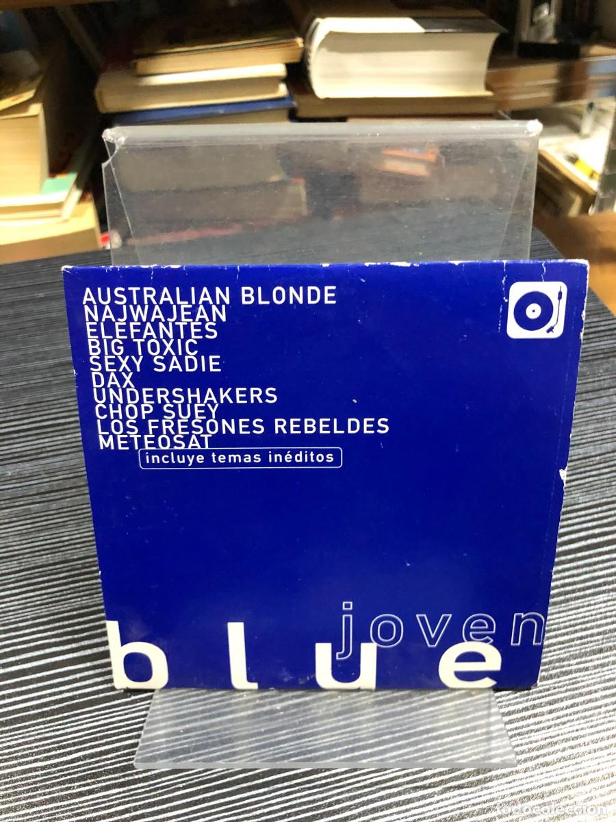 CDs de m&uacute;sica: Blue Joven (Incluye temas in&eacute;ditos) Australian Blonde, Najwajean, Elefantes, Los Fresones Rebeldes,