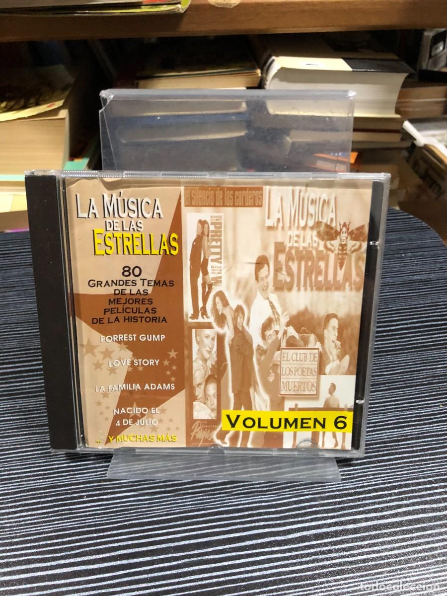 CDs de m&uacute;sica: La M&uacute;sica de las Estrellas: Vol 6 (Bandas sonoras de cine)