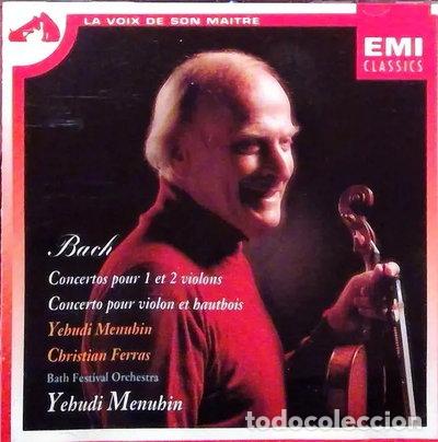 CDs de m&uacute;sica: Concertos pour 1 & 2 violons / Concerto pour violon & hautbois- 5099925366426