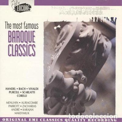 CDs de m&uacute;sica: The most famous Baroque classics- 0724356830424