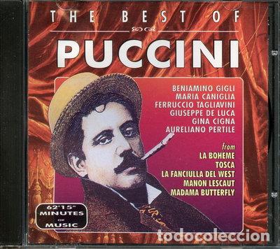 CDs de m&uacute;sica: The Best of Puccini- 8004883551477