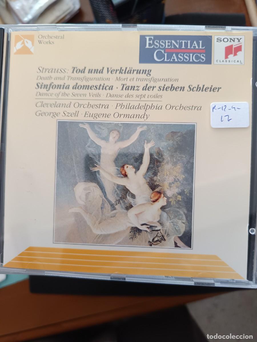 CDs de m&uacute;sica: RICHARD STRAUSS: TOD UND VERKL&Auml;RUNG / SINFONIA DOMESTICA / TANZ DER SIEBEN SCHLEIER. DIR: GEORGE SZE