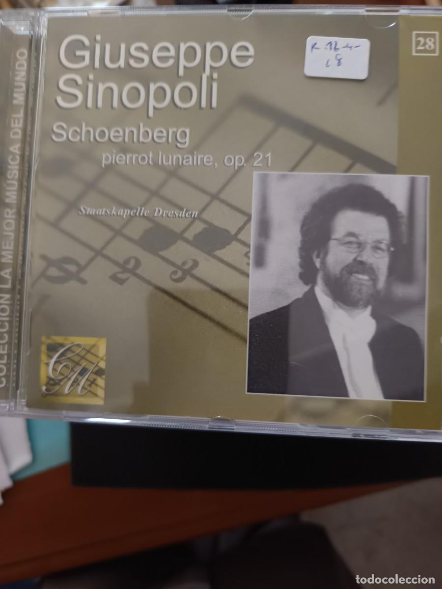 CDs de m&uacute;sica: GIUSEPPE SINOPOLI. SCHOENBERG: PIERROT LUNAIRE, OP. 21 / ERWARTUNG, OP. 17. STAATSKAPELLE DRESDEN