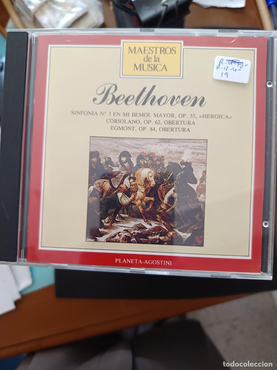CDs de m&uacute;sica: BEETHOVEN: SINF. 3, &rdquo;HEROICA&rdquo; / OVERTURA CORIOLANO / OVERTURA EGMONT
