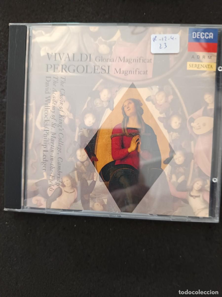 CDs de m&uacute;sica: VIVALDI: GLORIA / MAGNIFICAT. PERGOLESI: MAGNITICAT