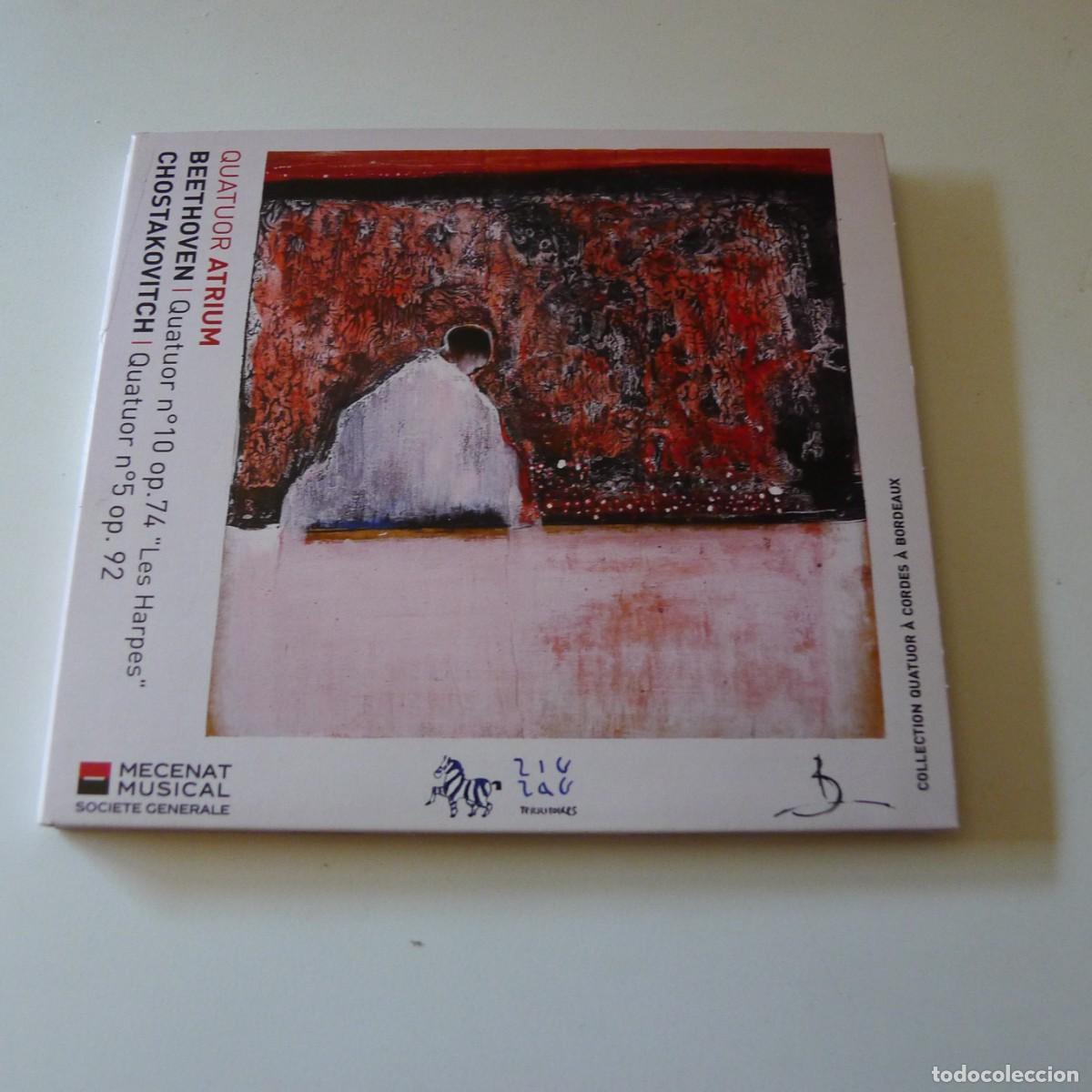 CDs de m&uacute;sica: Beethoven, Dmitri Shostakovich, Quatuor Atrium &ndash; Beethoven: Quatuor No. 10, Op. 74 CD digipack