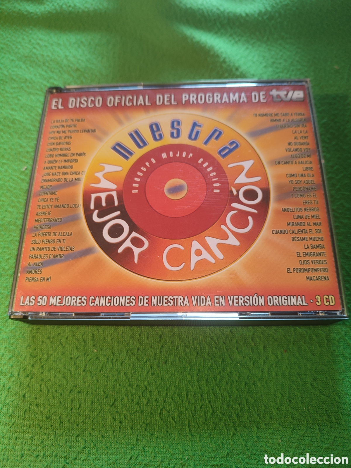 CDs de m&uacute;sica: Nuestra mejor canci&oacute;n - Las 50 mejores 3 cds