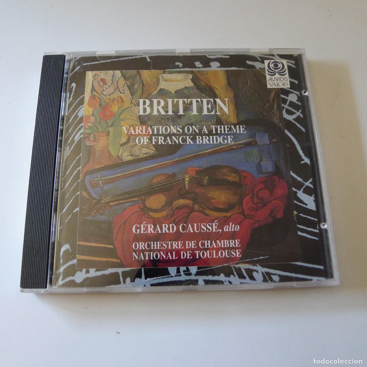 CDs de m&uacute;sica: G&eacute;rard Causs&eacute;, Orchestre De Toulouse &ndash; Britten / Variations On A Theme Of Franck Bridge CD