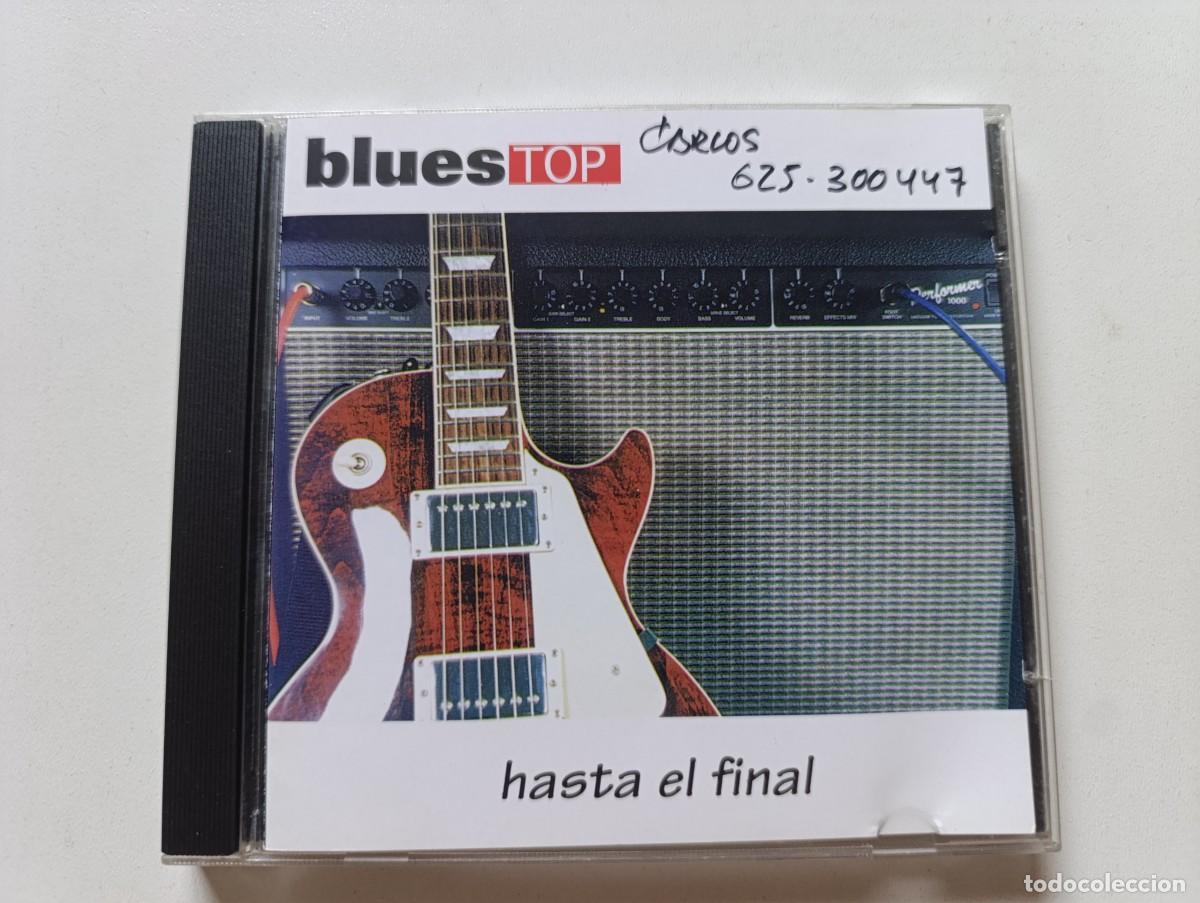 CDs de m&uacute;sica: BLUESTOP 'Hasta El Final' CD &Aacute;lbum 1997 banda de blues de Puertollano Top