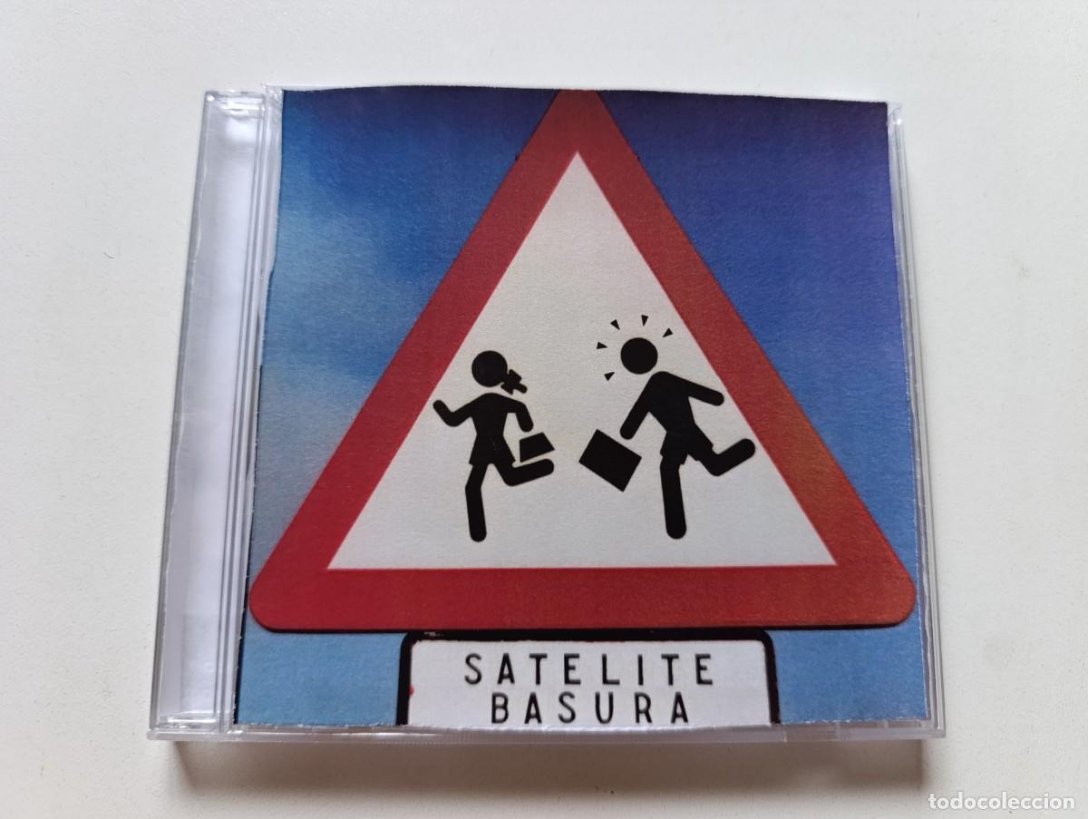 CDs de m&uacute;sica: SAT&Eacute;LITE BASURA 'Sat&eacute;lite Basura' CD &Aacute;lbum maqueta banda de pop rock de Ciudad Real