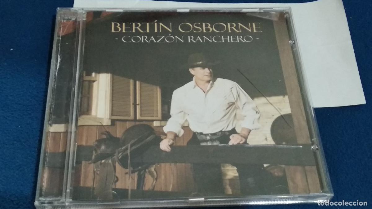CDs de m&uacute;sica: BERTIN OSBORNE (CORAZON RANCHERO) CD 2013 SONY - AGUSTIN LARA, JUAN GABRIEL, ARMANDO MANZANERO...