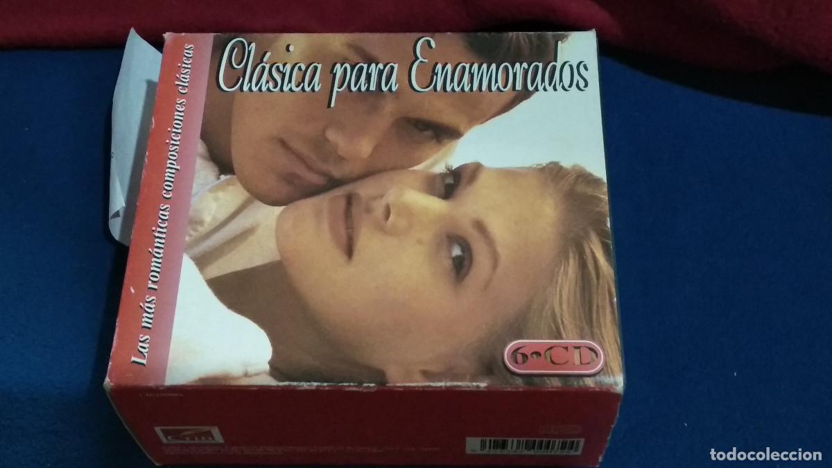 CDs de m&uacute;sica: CLASICA PARA ENAMORADOS LAS MAS ROMANTICAS COMPOSICIONES CLASICAS 6 CD&acute;S - 1996 CRIN