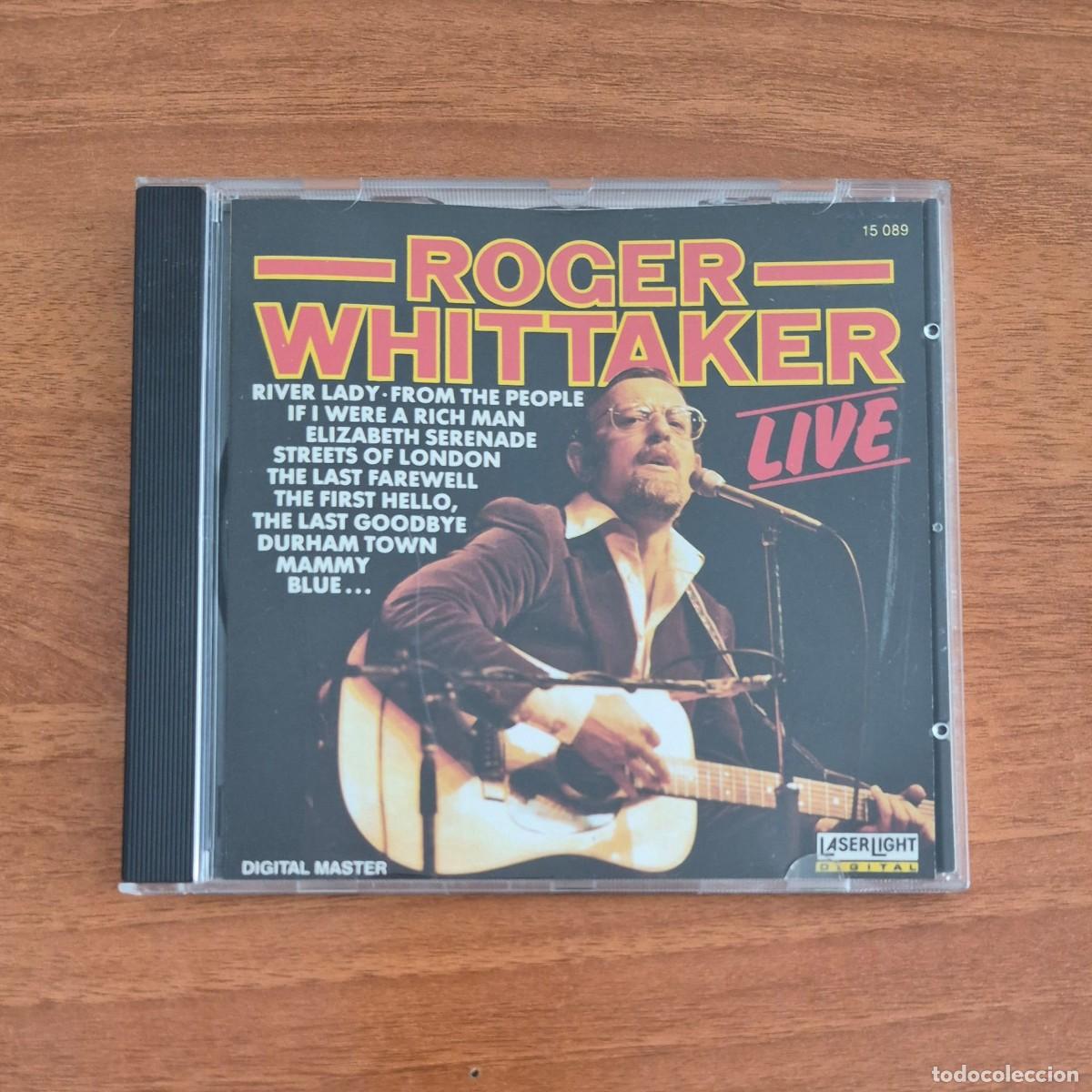 CDs de m&uacute;sica: LIVE - ROGER WHITTAKER (CD) - Foto 1