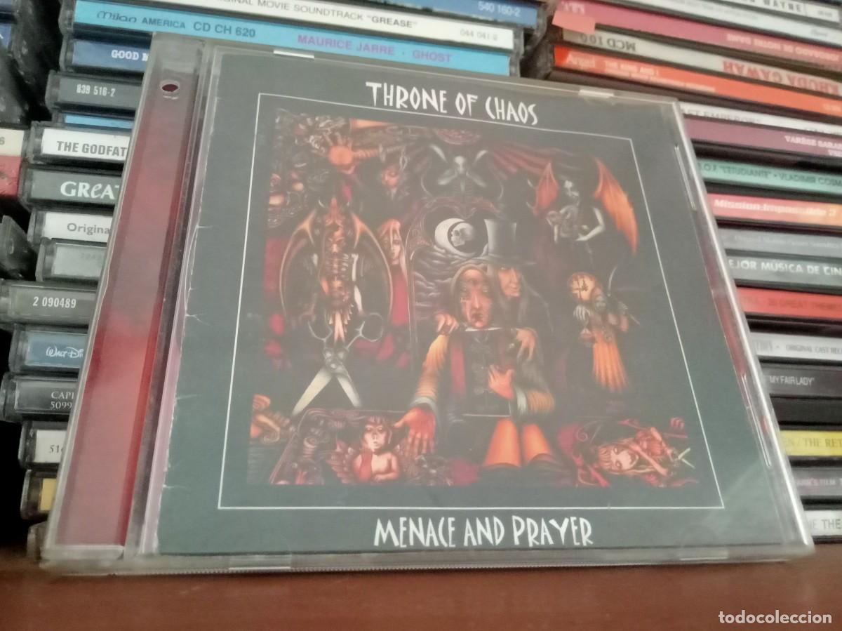 CDs de m&uacute;sica: Throne Of Chaos &ndash; Menace And Prayer - cd