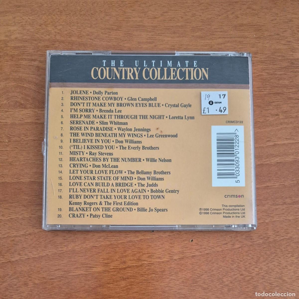 CDs de m&uacute;sica: THE ULTIMATE COUNTRY COLLECTION (CD) - Foto 2