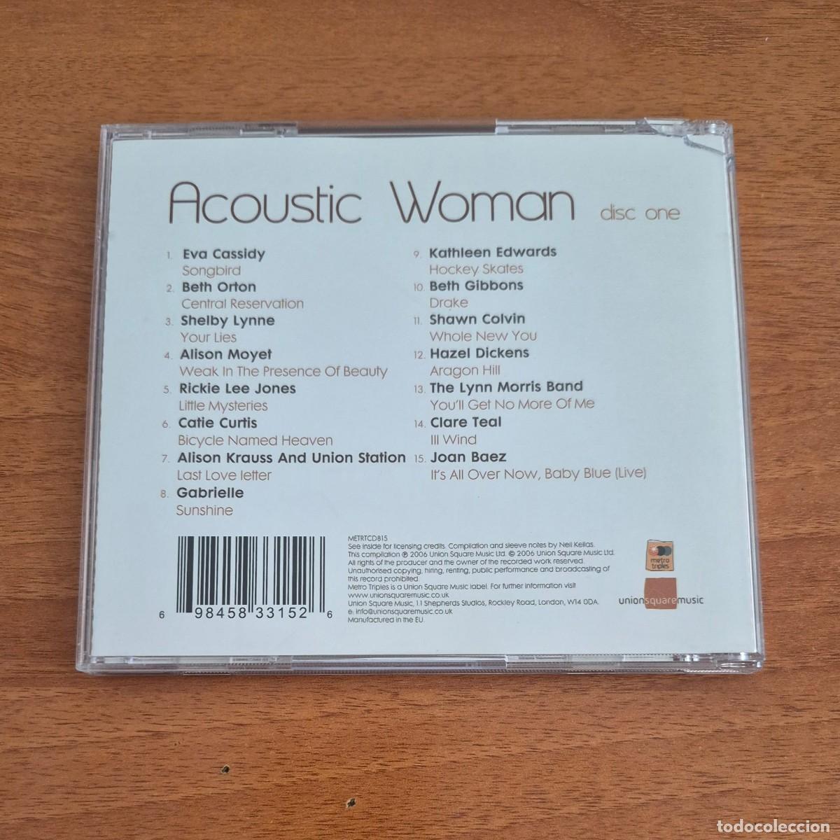 CDs de m&uacute;sica: ACOUSTIC WOMAN ( CD ) - Foto 2