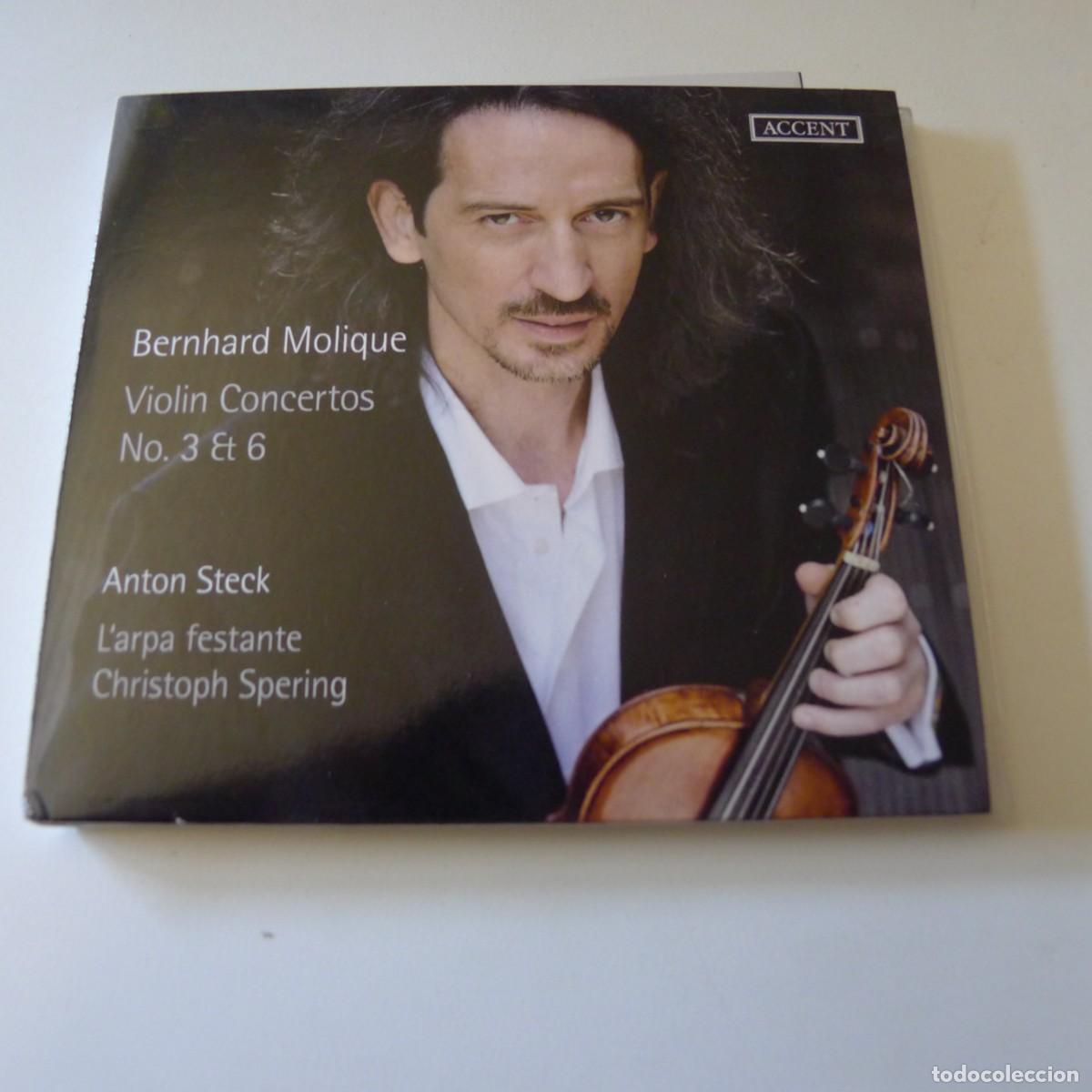 CDs de m&uacute;sica: Bernhard Molique - Anton Steck, Christoph Spering Violin Concertos No. 3 & 6 CD digipack
