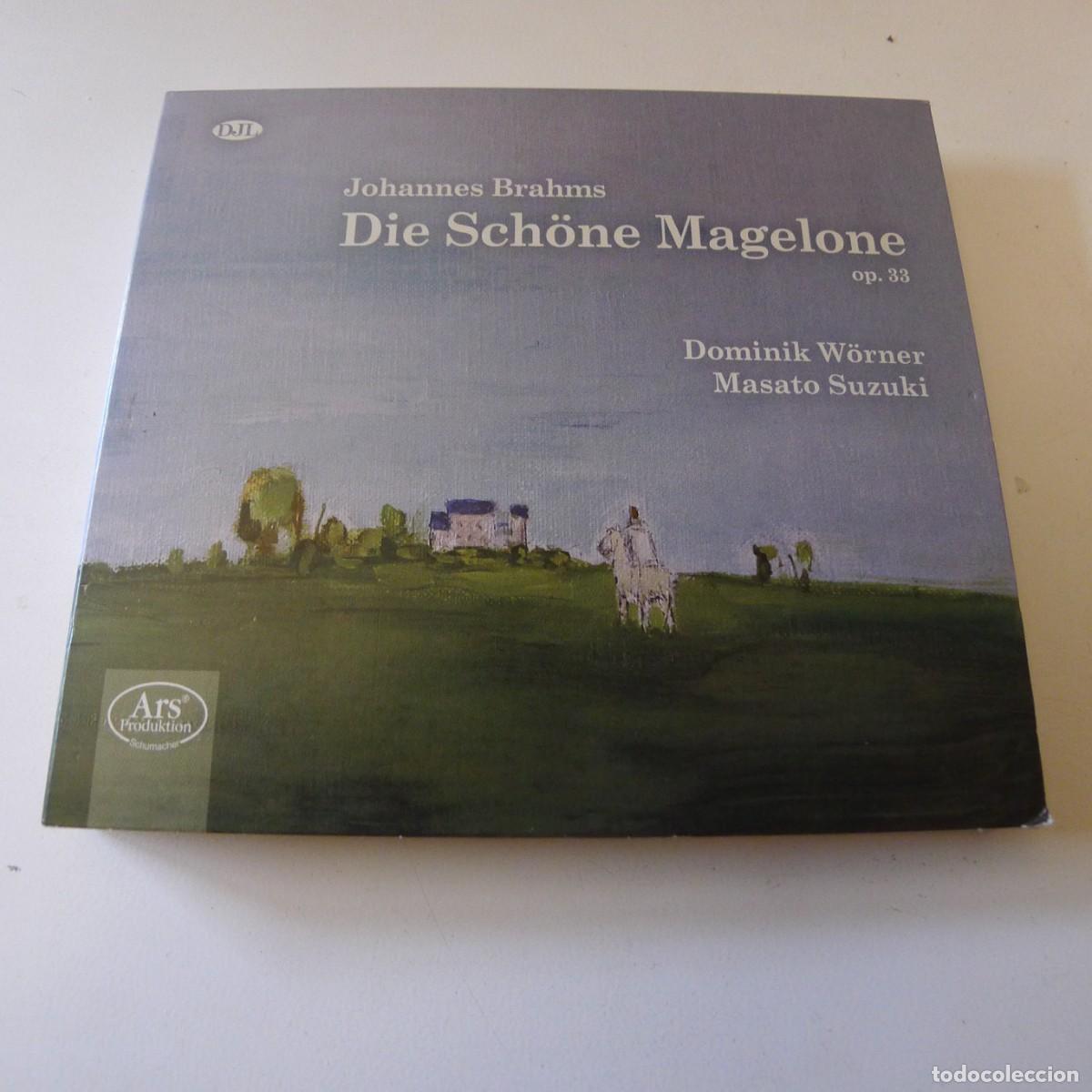 CDs de m&uacute;sica: Johannes Brahms &ndash; Dominik W&ouml;rner, Masato Suzuki &ndash; Die Sch&ouml;ne Magelone CD digipack
