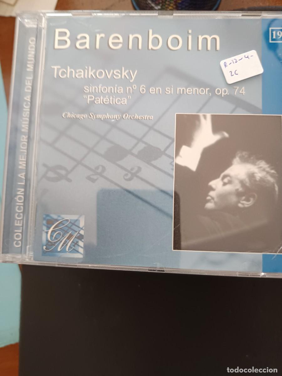 CDs de m&uacute;sica: BARENBOIM. TCHAIKOVSKY: SINFONIA N&ordm; 6 EN SI MENOR, OP 74 &rdquo;PAT&Eacute;TICA&rdquo; / OVERTURE 1812, OP 49.