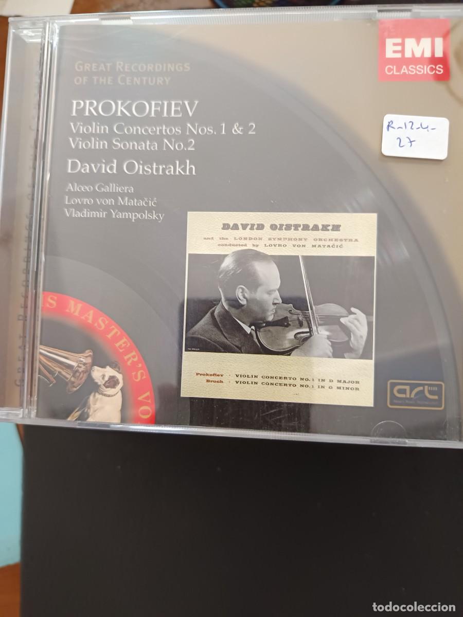 CDs de m&uacute;sica: PROKOFIEV: VIOLIN CONCERTOS N&ordm;S 1 & 2 / VIOLIN SONATA N&ordm; 2. VIOLIN: DAVID OISTRAKH