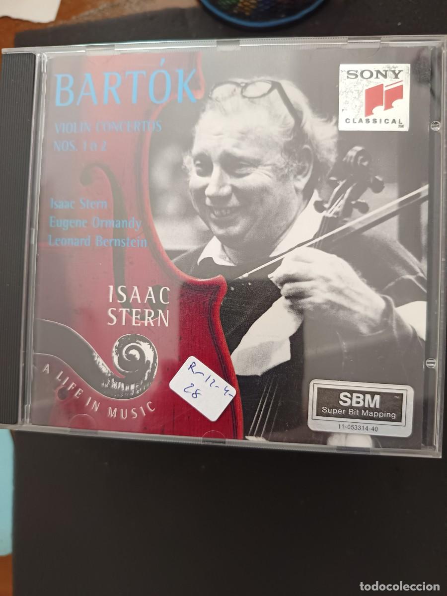 CDs de m&uacute;sica: BART&Oacute;K: VIOLIN CONCERTOS 1 & 2. VIOLIN: ISAAC STERN. DIRECTORES: EUGENE ORMANDY, LEONARD BERNSTEIN