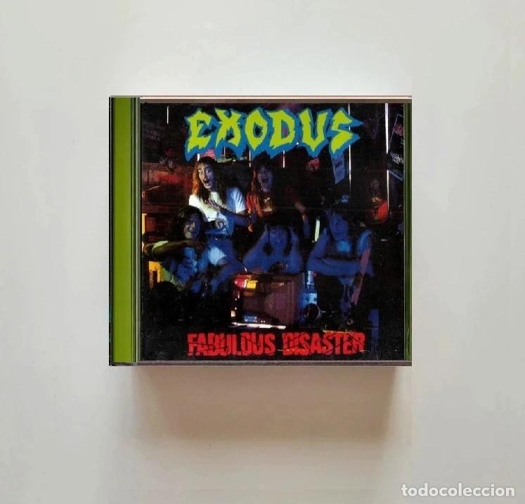 CDs de m&uacute;sica: EXODUS. FABULOUS DISASTER. CD. - Foto 1