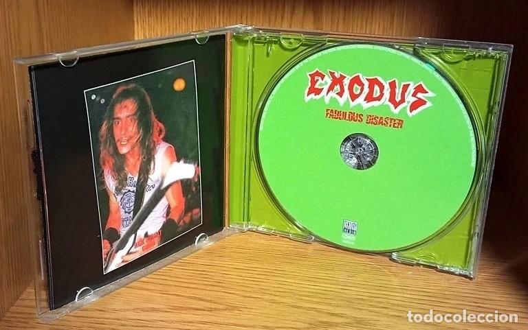 CDs de m&uacute;sica: EXODUS. FABULOUS DISASTER. CD. - Foto 2