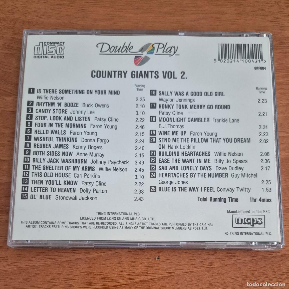CDs de m&uacute;sica: COUNTRY GIANTS VOL 2 - CD - Foto 2