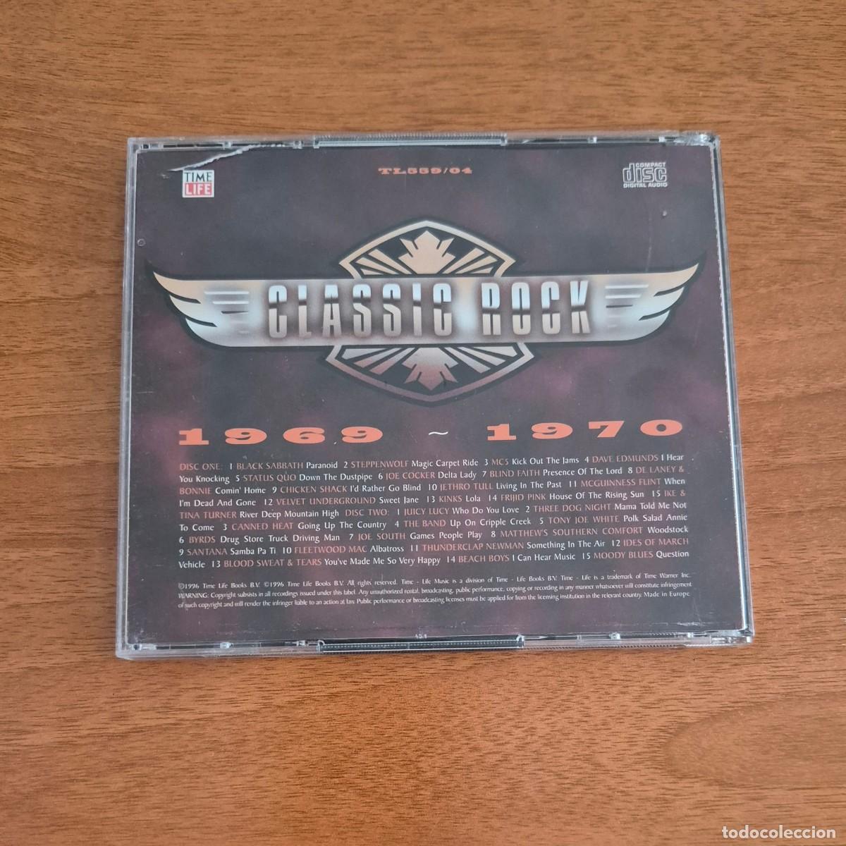 CDs de m&uacute;sica: CLASSIC ROCK (1969 - 1970) - 2 CD, DOBLE - Foto 2