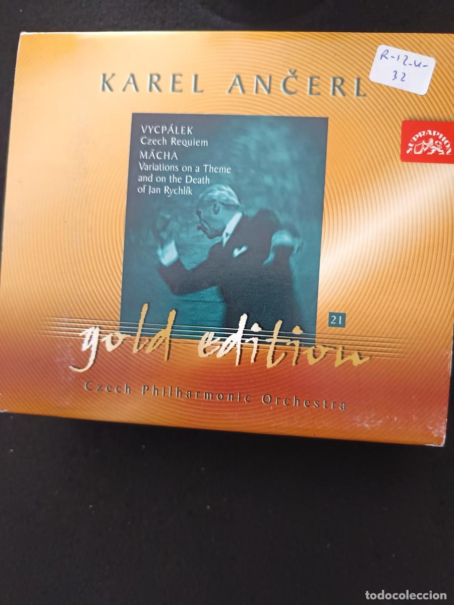 CDs de m&uacute;sica: KAREL ANCERL. VYCP&Aacute;LEK: CZECH REQUIEM / M&Aacute;CHA: VARIATIONS ON A THEME AND ON THE DEATTH OF JAN RYCATH