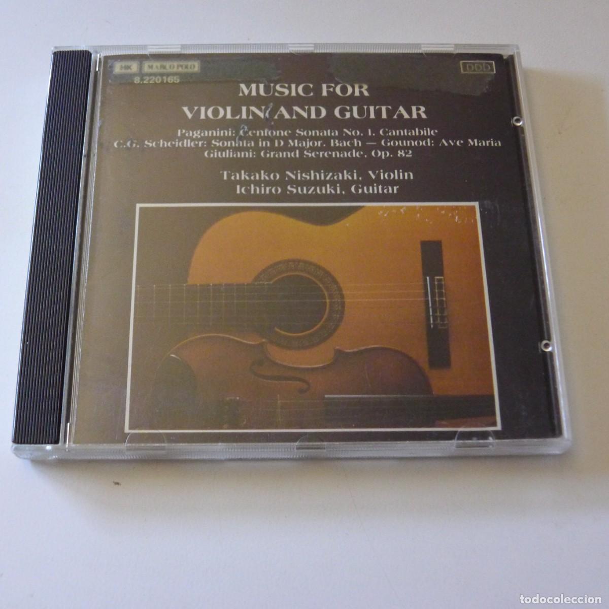 CDs de m&uacute;sica: Takako Nishizaki, Ichiro Suzuki &ndash; Music For Violin And Guitar CD