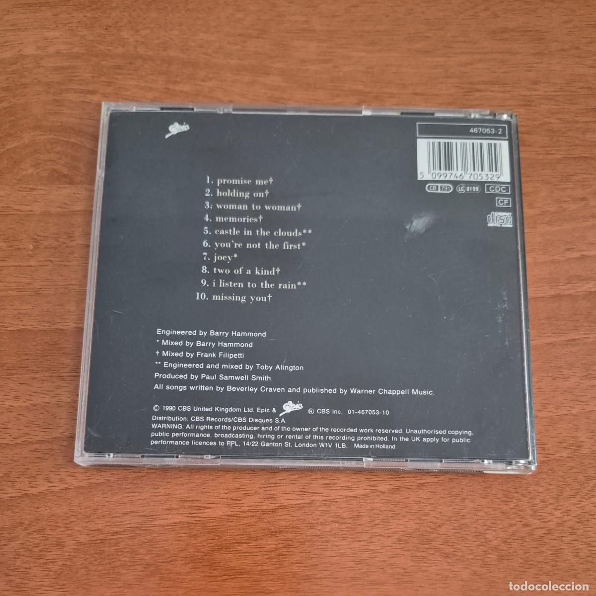 CDs de m&uacute;sica: PROMISE ME - BEVERLEY CRAVEN ( CD ) - Foto 2