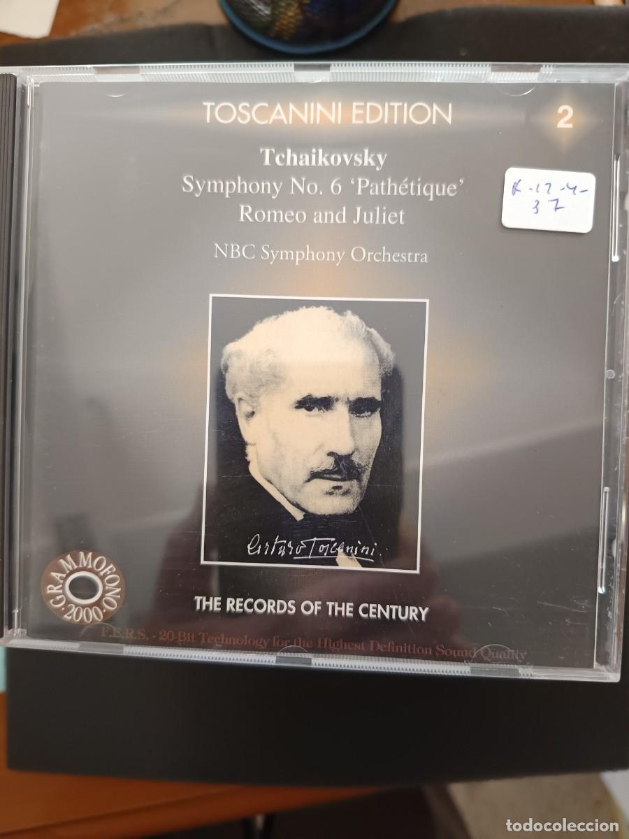 CDs de m&uacute;sica: TOSCANINI. TCHAIKOVSKY: SYMPHONY N&ordm; 6 &rdquo;PATH&Eacute;TIQUE&rdquo; / ROMEO AND JULIET. NCB SYMPHONY ORCHESTRA