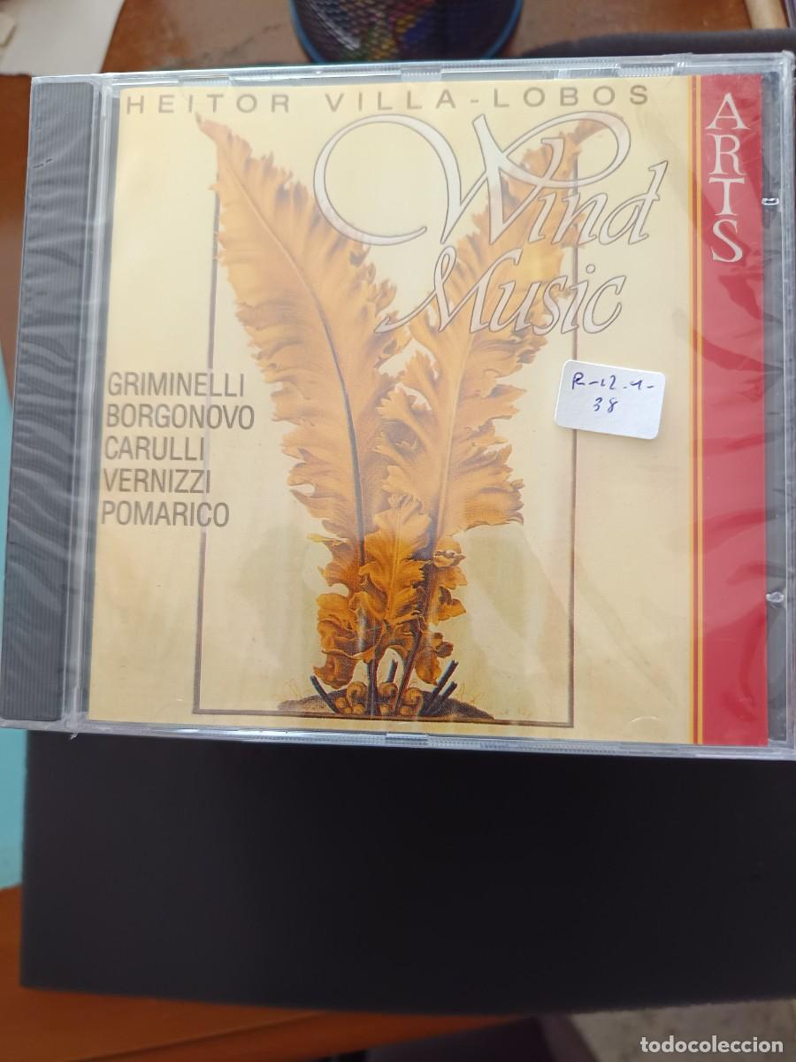 CDs de m&uacute;sica: HEITOR VILLA-LOBOS: WIND MUSIC. GRIMINELLI, BORGONOVO, CARULLI, VERNIZZI, POMARICO