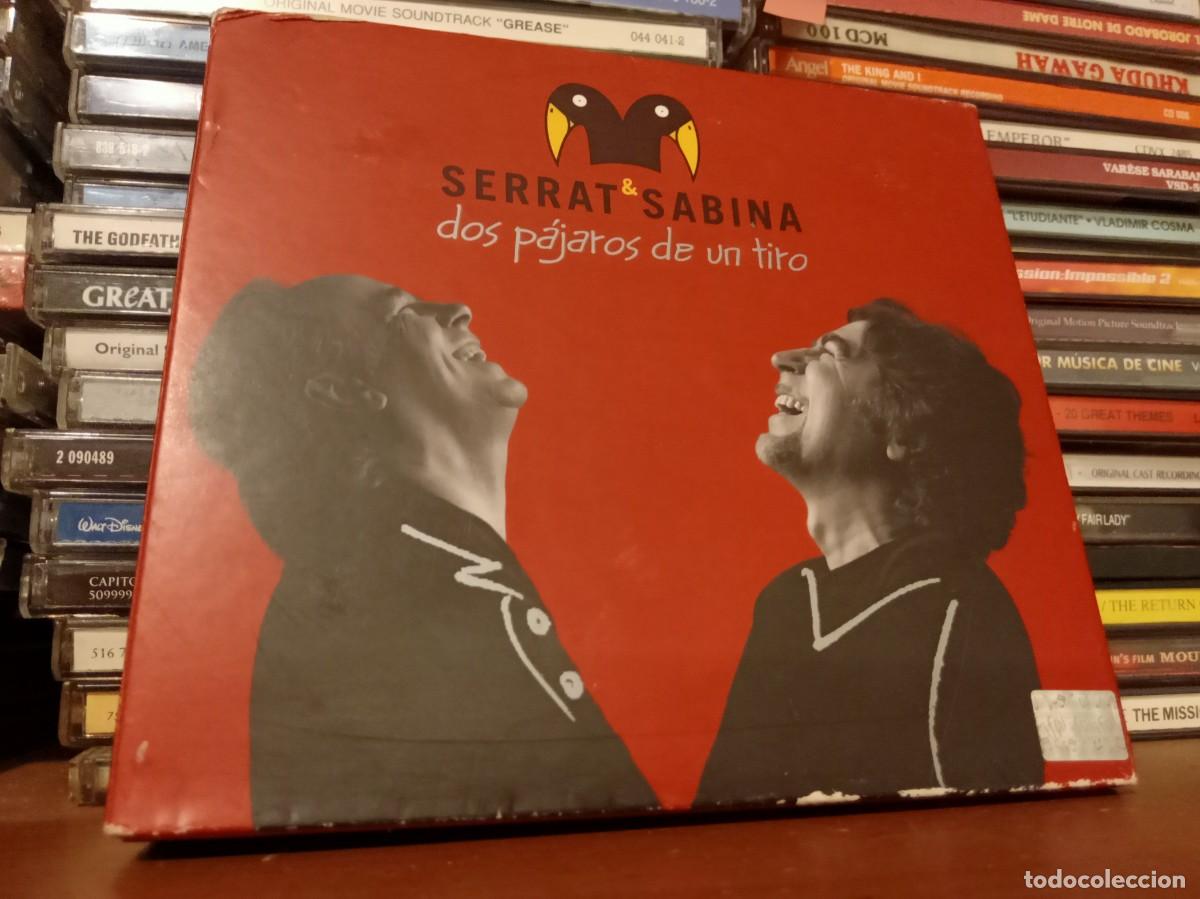 CDs de m&uacute;sica: Serrat & Sabina &ndash; Dos P&aacute;jaros De Un Tiro - dvd , 2 cd