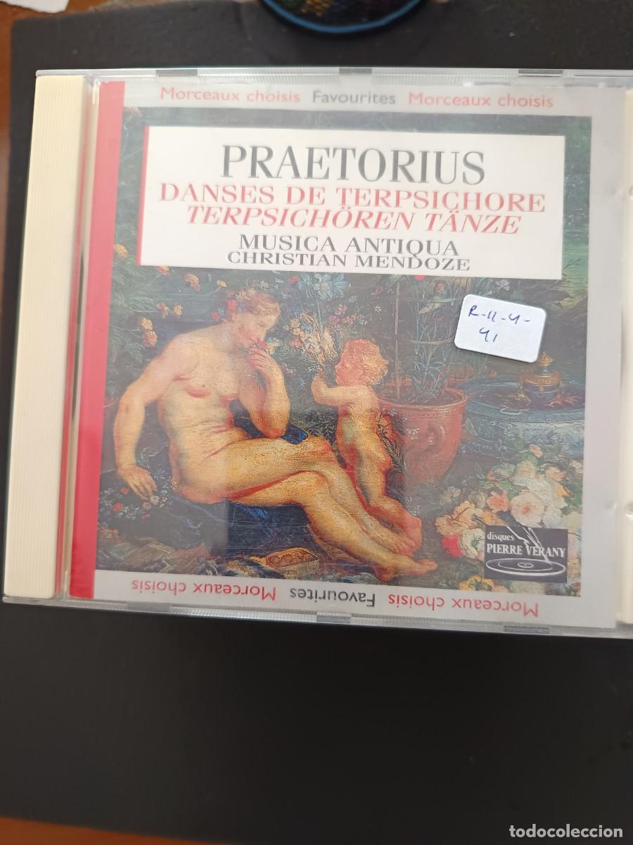 CDs de m&uacute;sica: PRAETORIUS: DANSES DE TERPSICHORE / TERPSICH&Ouml;REN T&Auml;NZE. MUSICA ANTIQUA. CHRISTIAN MENDOZE