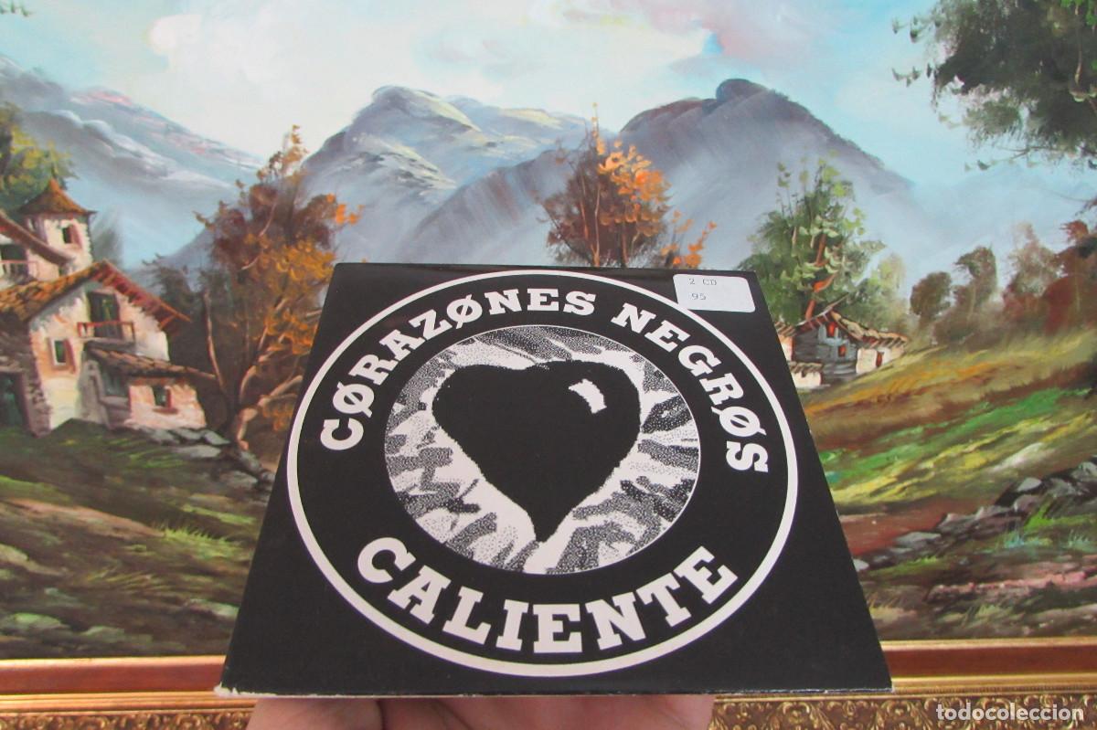CDs de m&uacute;sica: CD SINGLE PROMOCIONAL - CORAZONES NEGROS CALIENTES