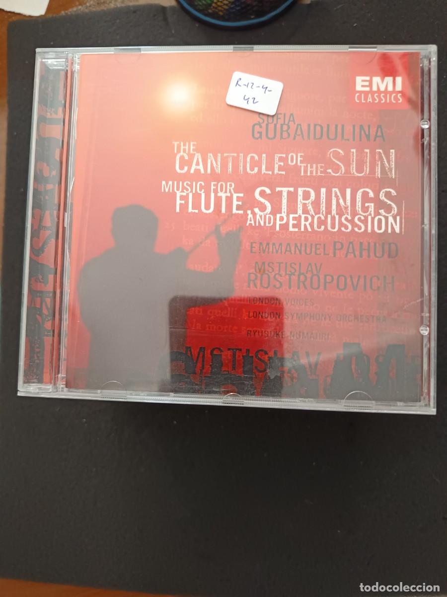 CDs de m&uacute;sica: SOFIA GUBAIDULINA: THE CANTICLE OF THE SUN / MUSIC FOR FLUTE, STRINGS AND PERCUSSION