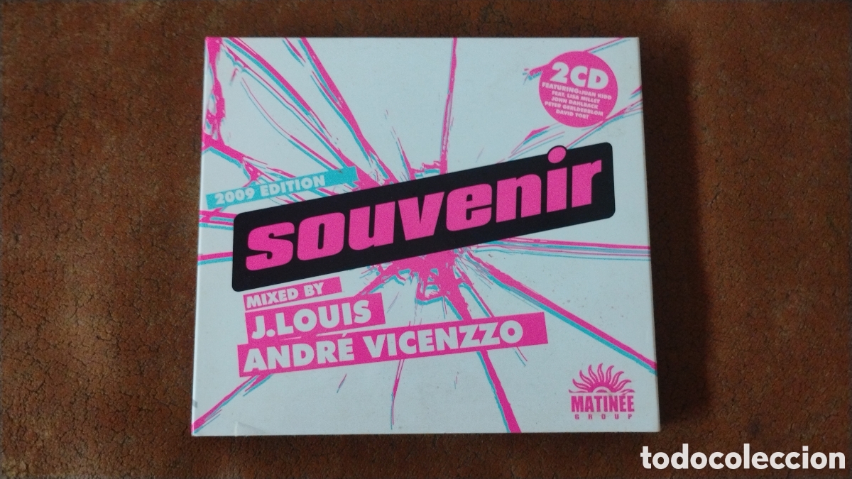CDs de m&uacute;sica: MATIN&Eacute;E GROUP-SOUVENIR EDITION 2009 MIXED BY J.LOUIS&bull;ANDR&Eacute; VICENZZO-2xCD-BLANCO&NEGRO/SPAIN-HOUSE-KS