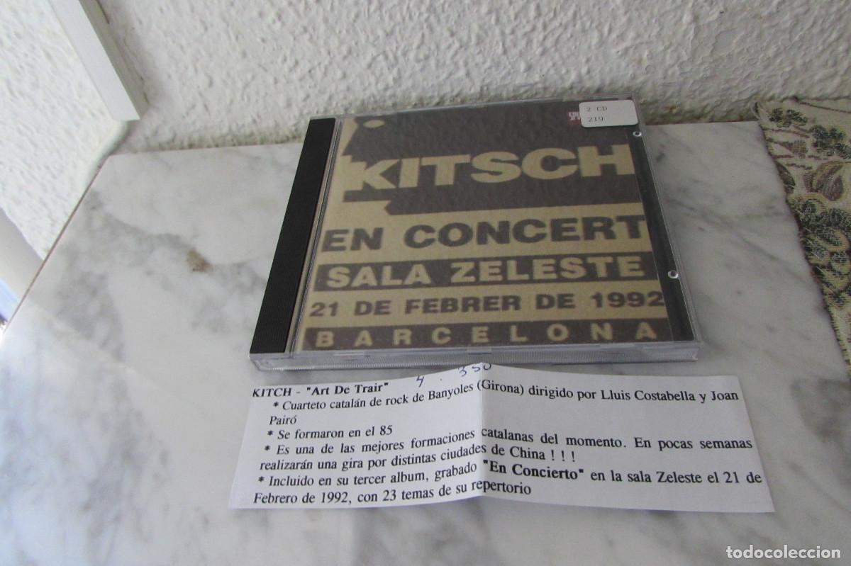 CDs de m&uacute;sica: KITSCH: EN CONCERT SALA ZELESTE 21 FEBRER 1992 CD CADENA 100