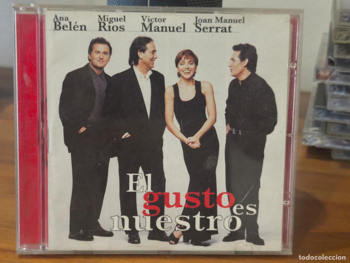 CDs de m&uacute;sica: CD - EL GUSTO ES NUESTRO - BELEN / RIOS / MANUEL / SERRAT (EST22)