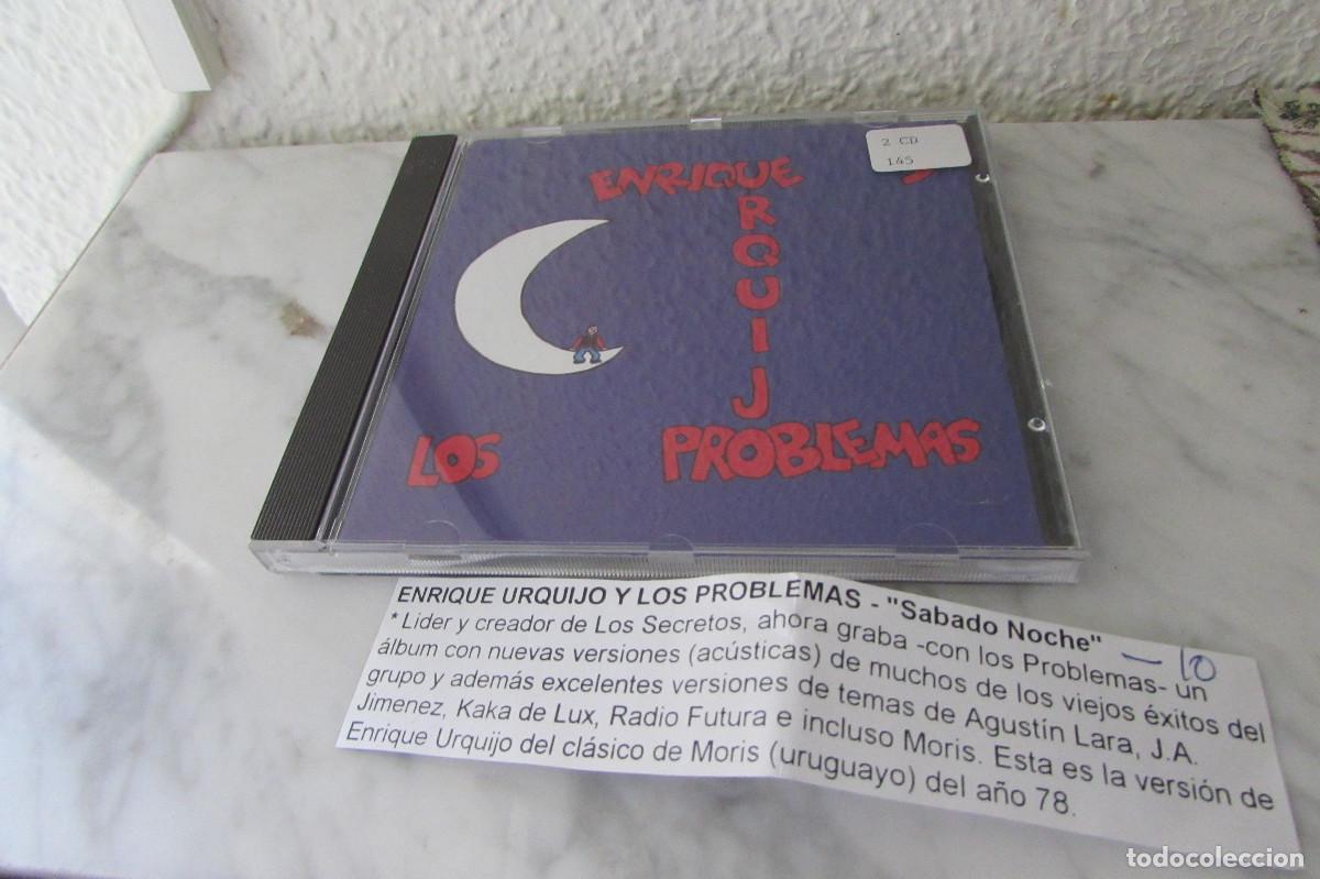 CDs de m&uacute;sica: ENRIQUE URQUIJO &rdquo;ENRIQUE URQUIJO Y LOS PROBLEMAS&rdquo; CD CADENA 100