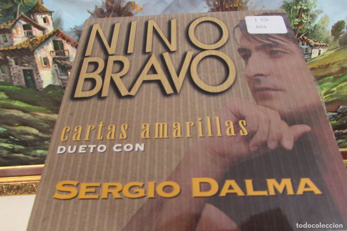 CDs de m&uacute;sica: Nino Bravo con Sergio Dalma - cartas amarillas. Cd single