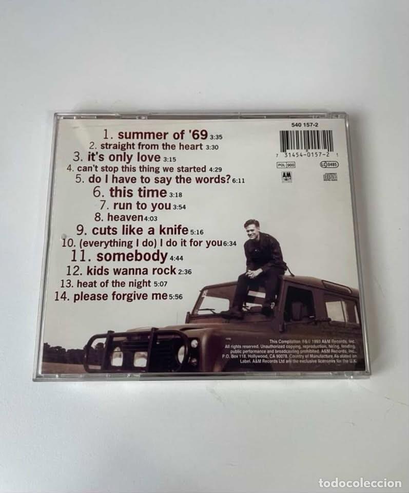 CDs de m&uacute;sica: CD Bryan Adams So Far So Good - Foto 2