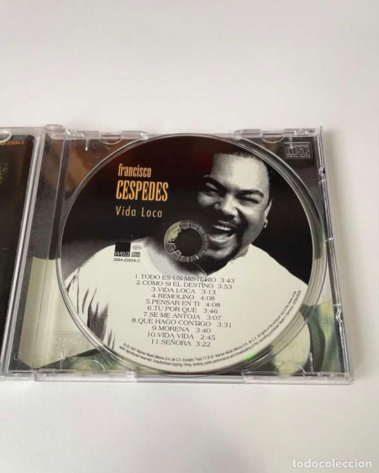 CDs de m&uacute;sica: CD Francisco Cespedes Vida Loca - Foto 6