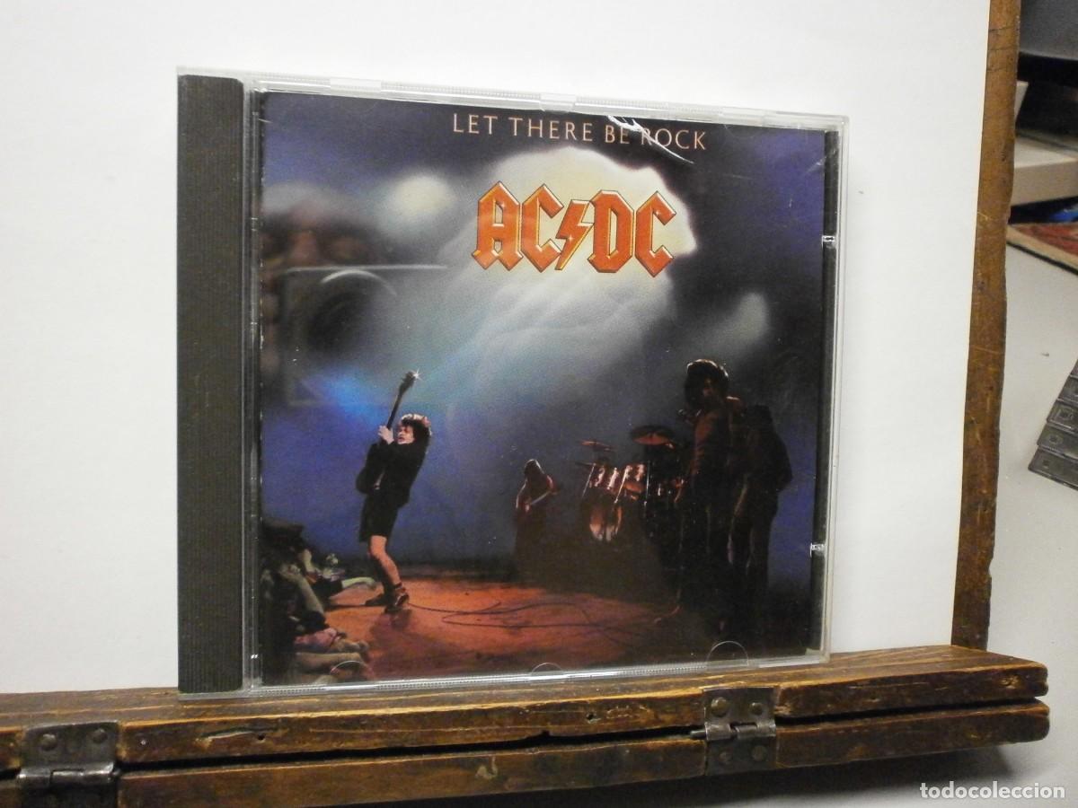 CDs de m&uacute;sica: cd ac.dc let there be rock