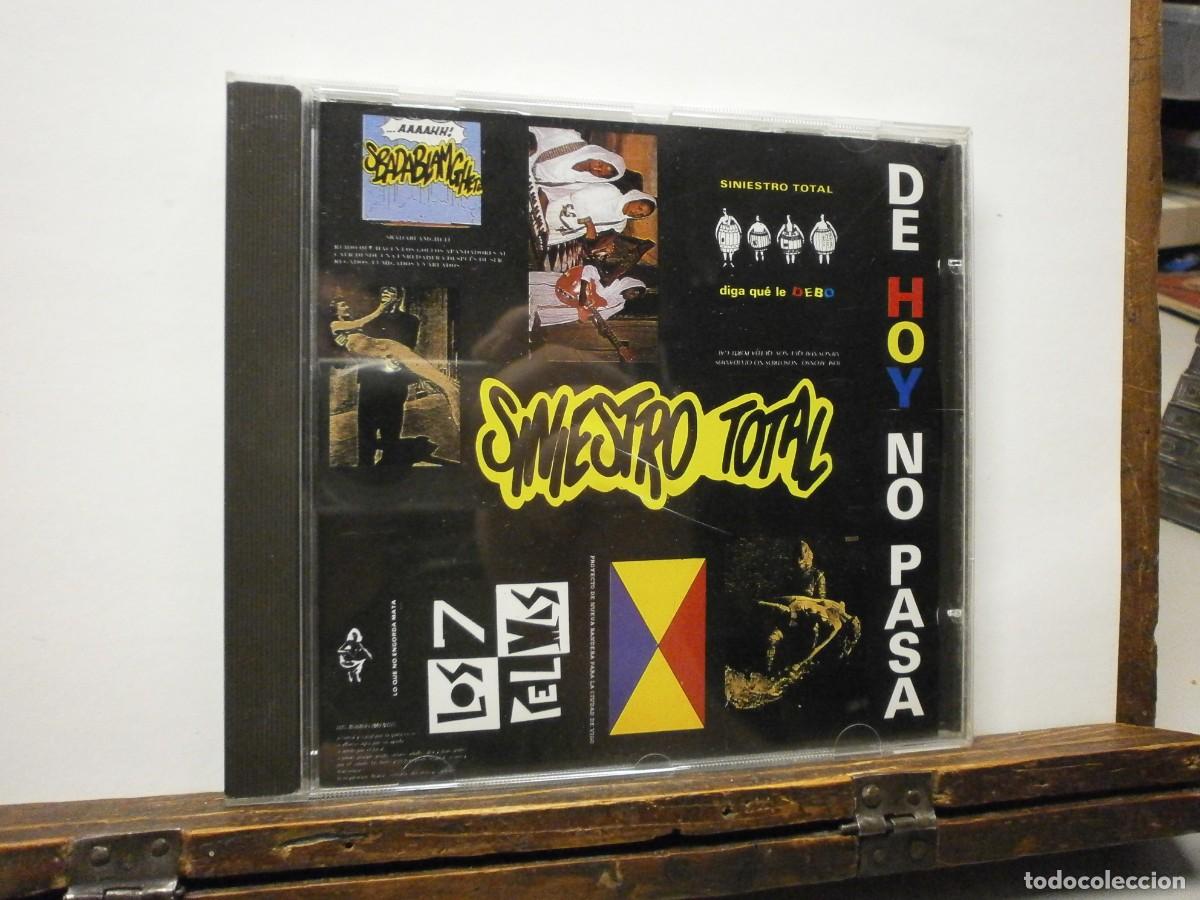 CDs de m&uacute;sica: cd siniestro total de hoy no pasa